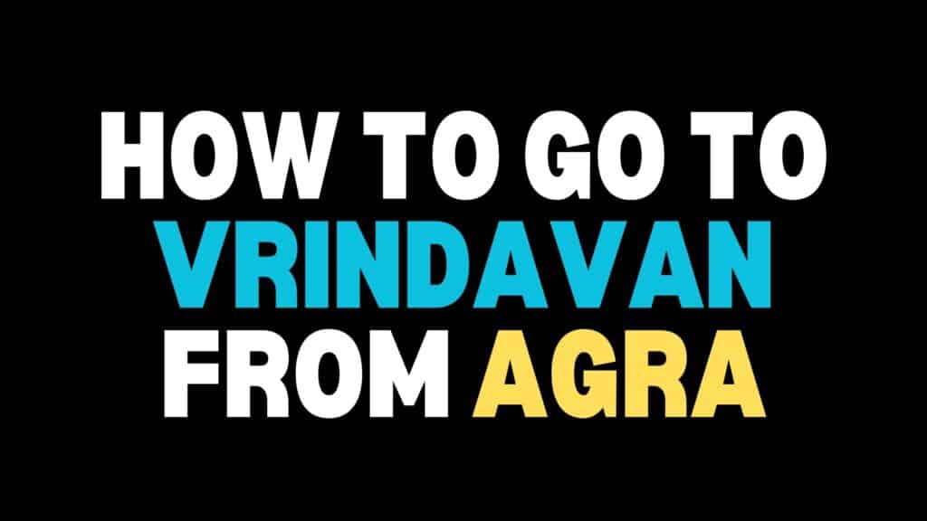 Agra to Mathura Distance